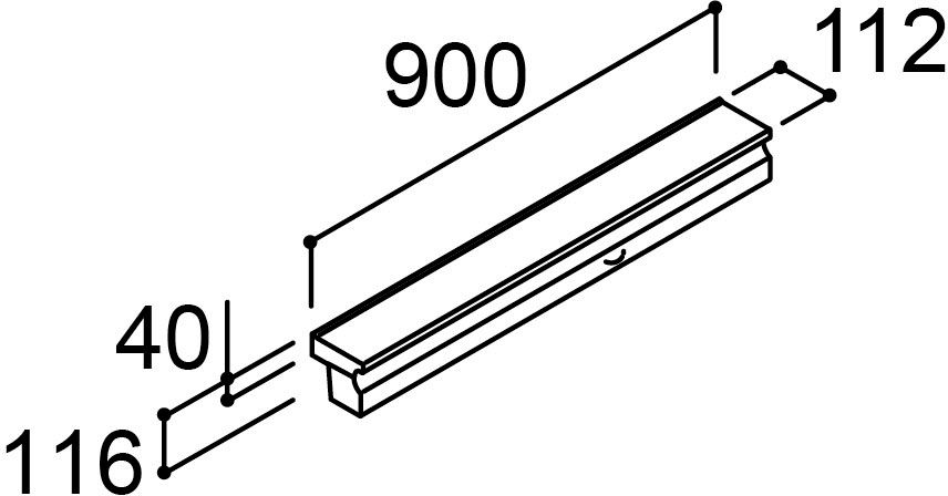 「クレヴィ」奥行500タイプ_間口900mm_棚ユニット