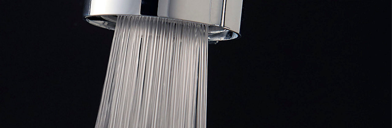 ミネラル浄水栓_Greentap_吐水形状_微細シャワー