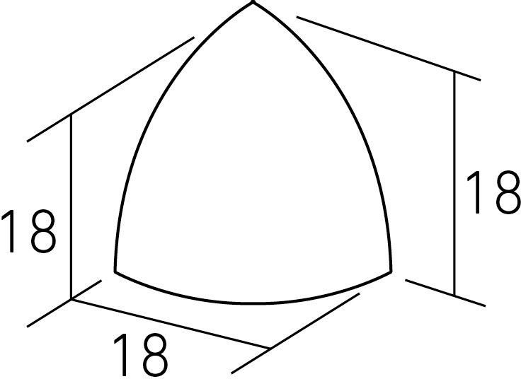 カウンター役物_中竹三角出_形状図