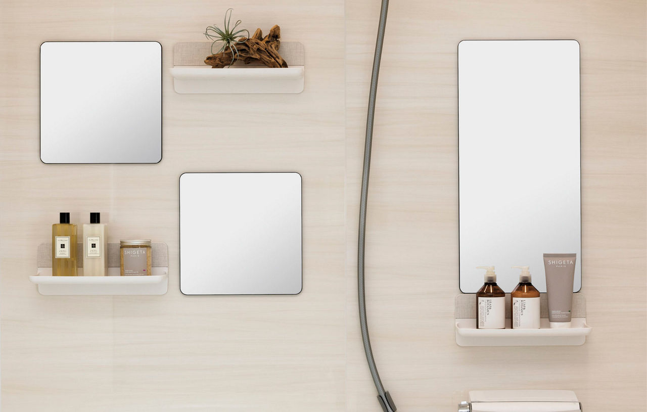 Lifestyle_Bathroom_マグネットアイテム_ミラー_マグネットミラー
