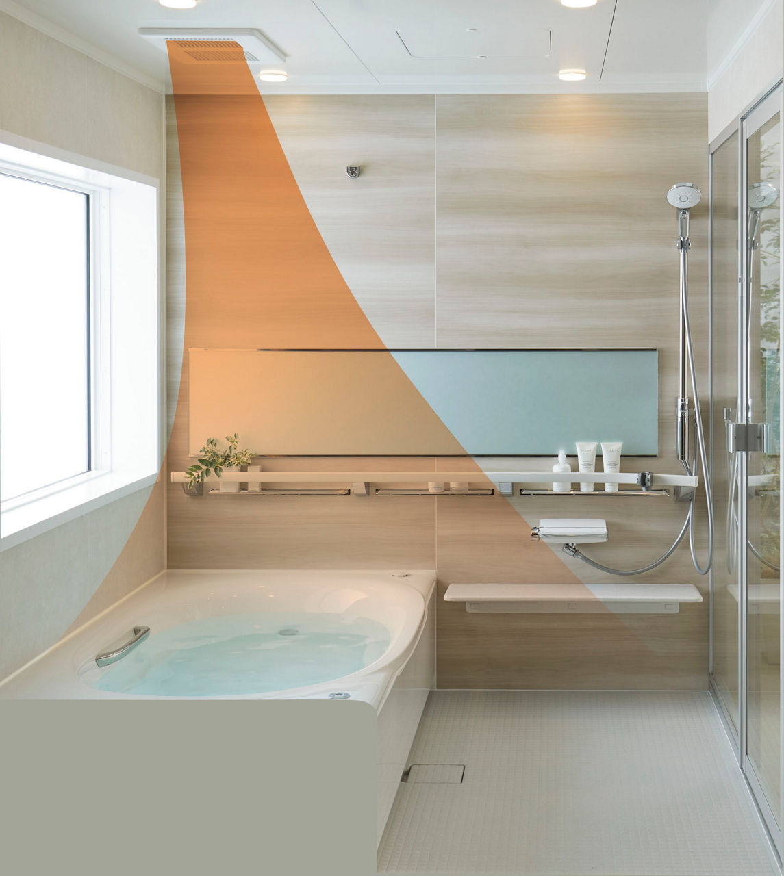 Lifestyle_Bathroom_IoTホームリンク_ライフアシスト2_ホームデバイス_プラズマクラスター搭載換気乾燥暖房機