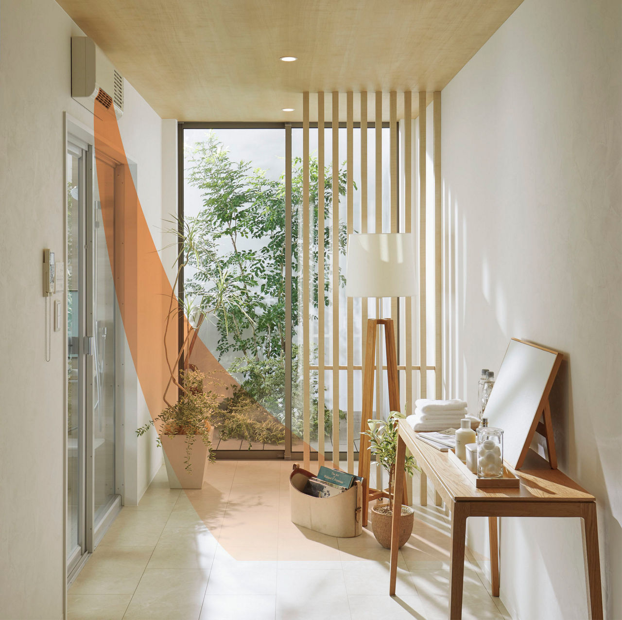 Lifestyle_Bathroom_IoTホームリンク_ライフアシスト2_ホームデバイス_洗面室暖房機