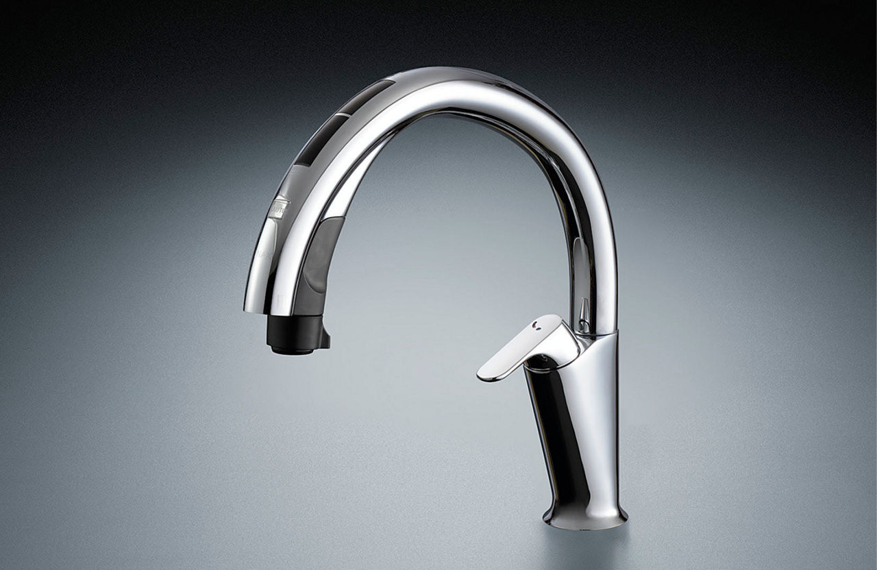 セラミックおすすめプラン_P56_タッチレス水栓_ナビッシュ_ハンズフリータイプ_浄水器ビルトイン型・H6・エコハンドル