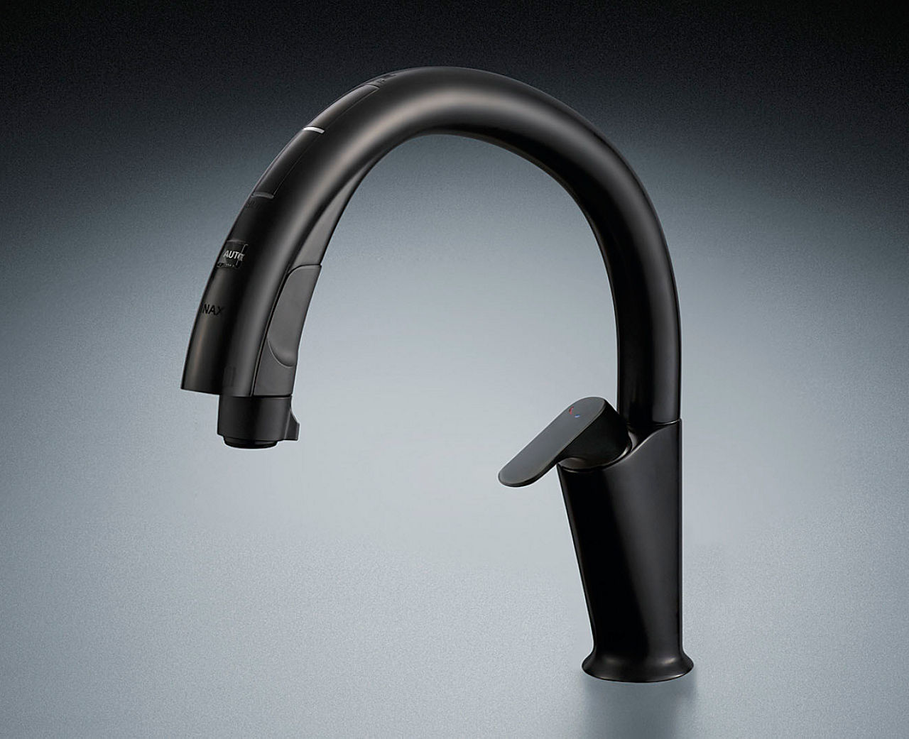 P54_タッチレス水栓ナビッシュハンズフリータイプ_浄水器ビルトイン型・H6・エコハンドル