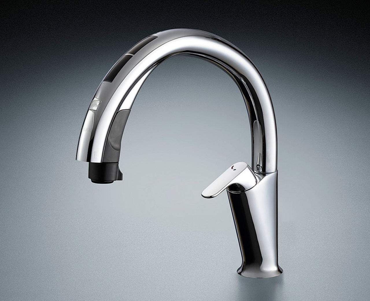 P56_タッチレス水栓ナビッシュハンズフリータイプ_浄水器ビルトイン型・H6・エコハンドル