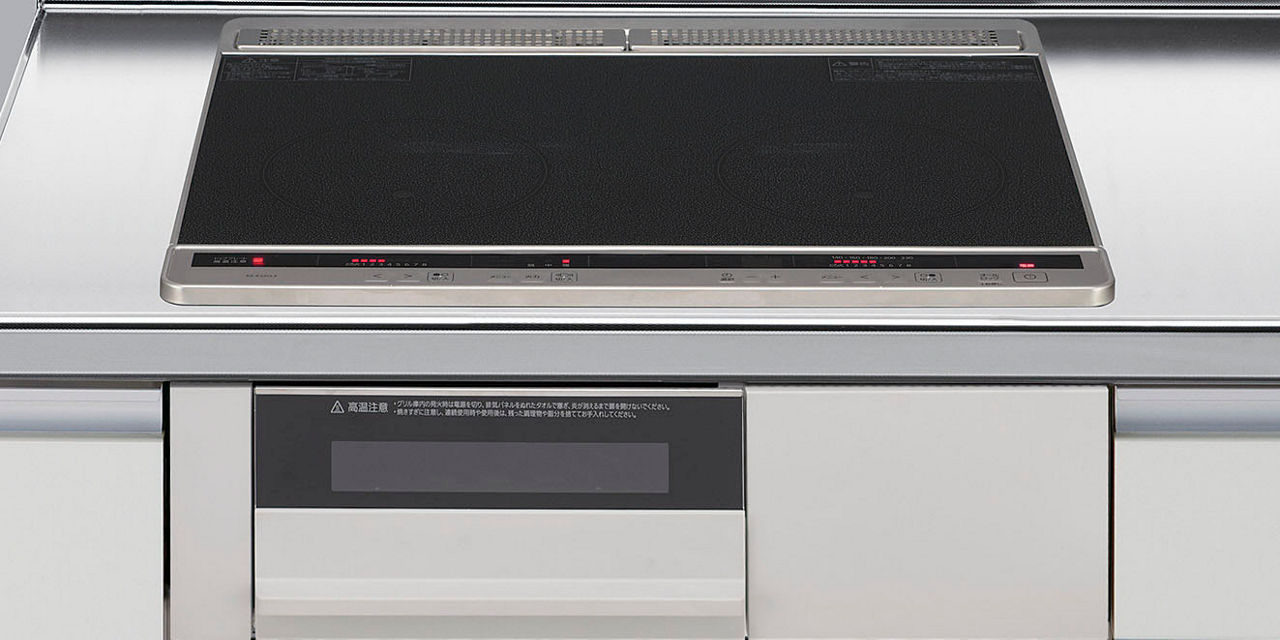 R41_2口IH・スタンダードタイプ_無水両面焼グリル