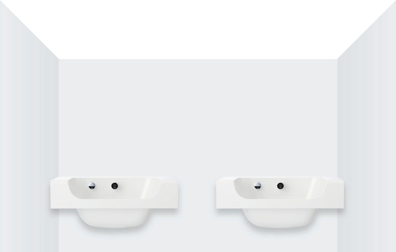 幅広でありながら1_410mm以上の間口があれば2つ並べて設置することができます