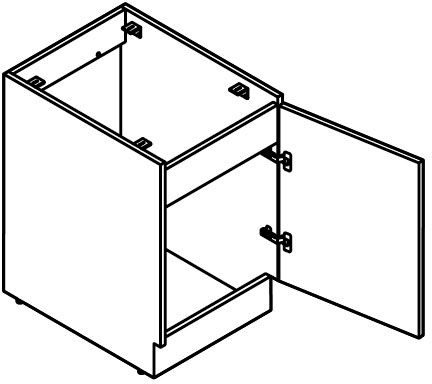 フロントパネル(扉タイプ)_右扉タイプ(R)