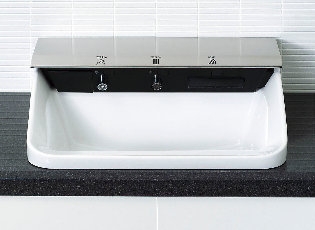 洗面器・水栓金具_多機能洗面器