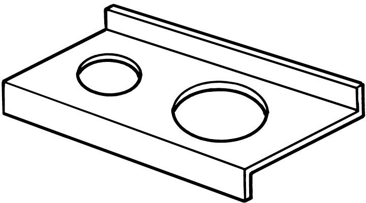 カウンター穴加工(円)