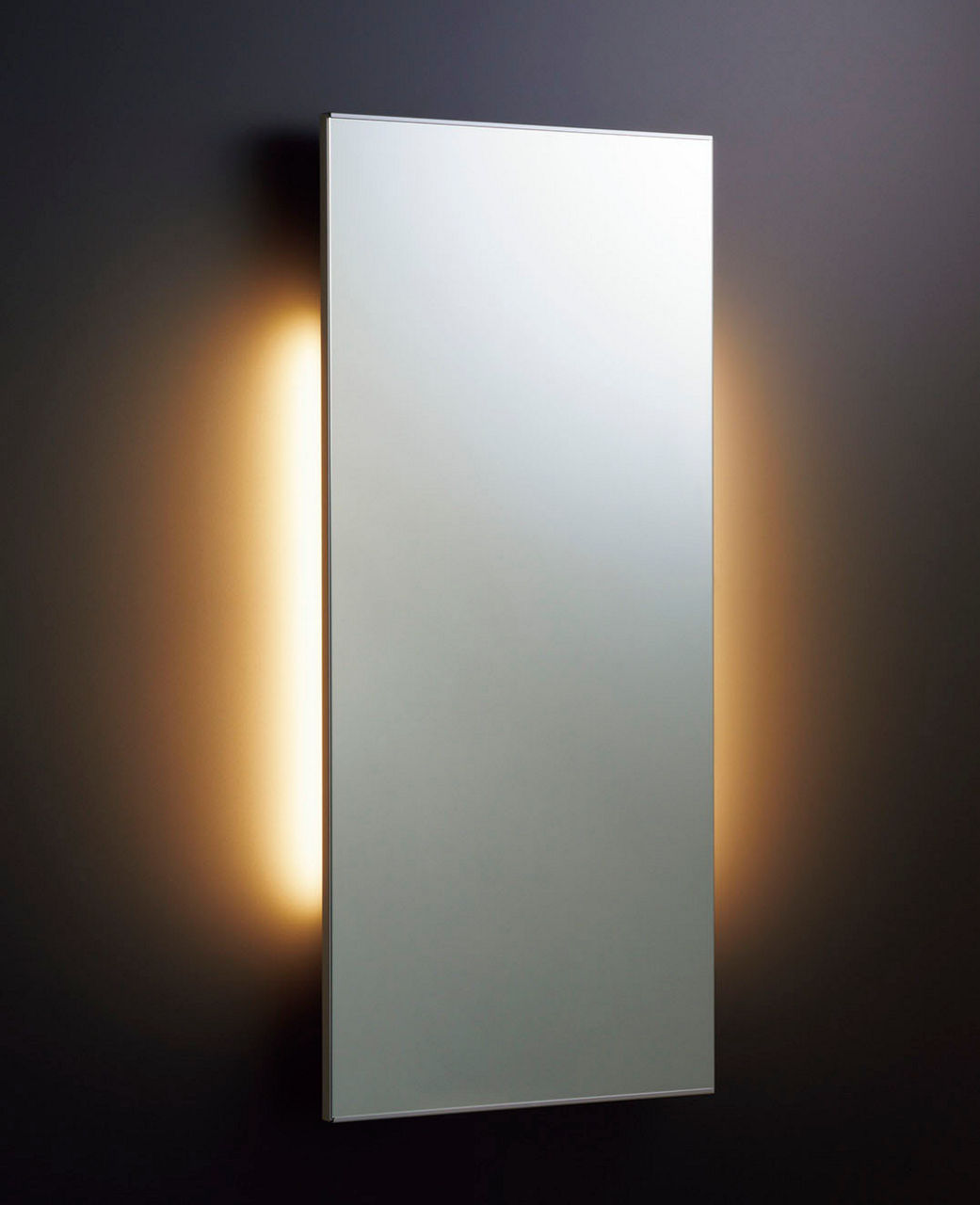 バック照明付鏡(LED照明・電球色)