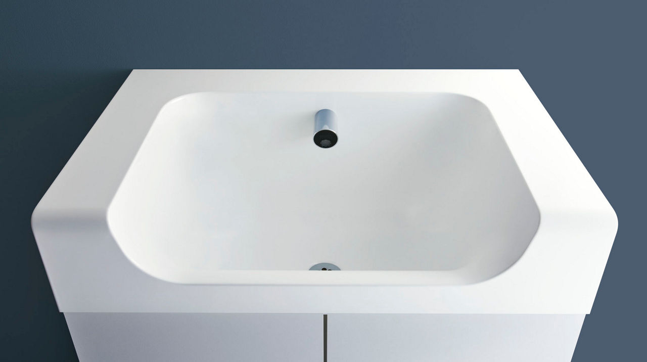 ラウンドデッキボウル_水石けん供給栓なし