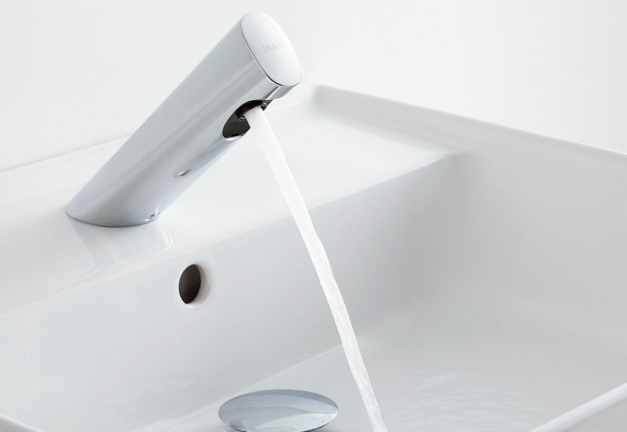 自動水栓_オートマージュA_サーモスタット付