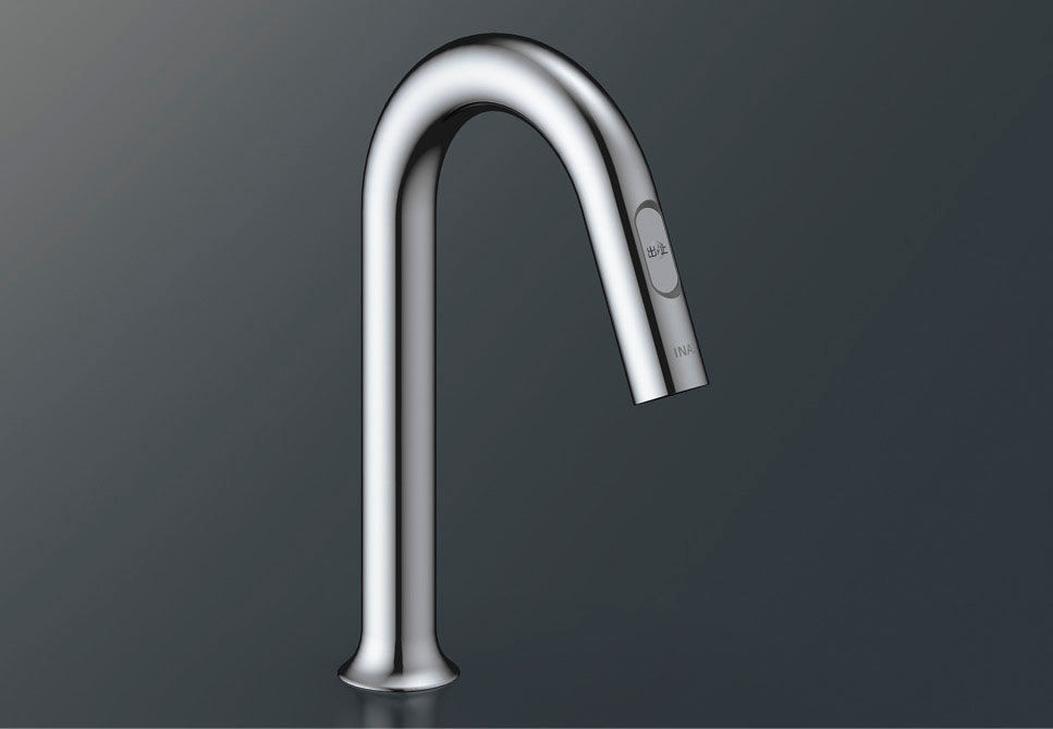 サーモスタット付自動水栓(グースネックタイプ)