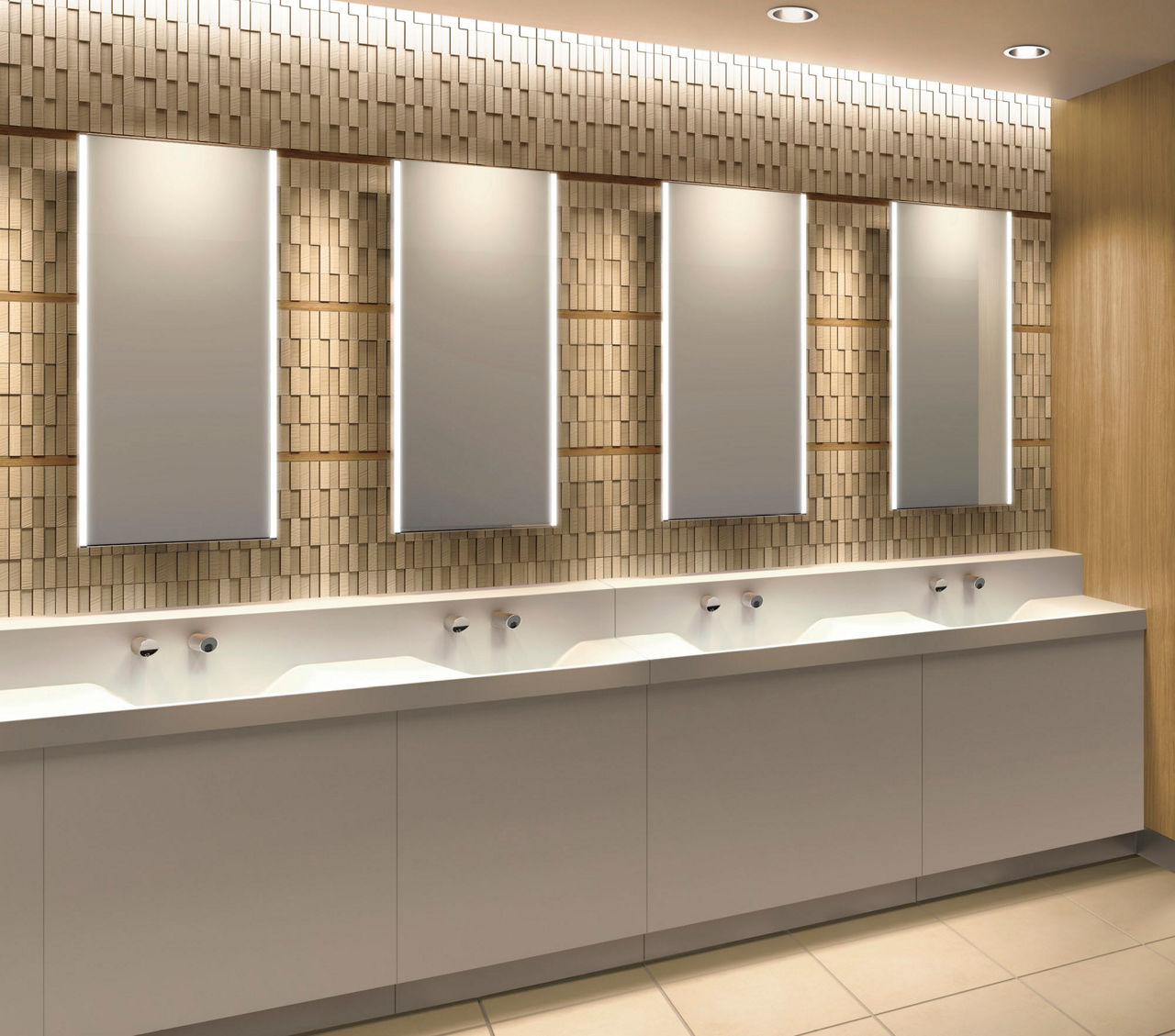 洗面カウンター