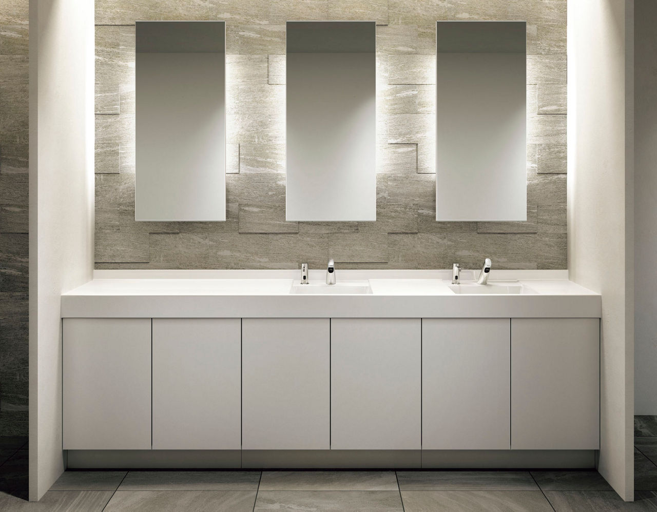 洗面カウンター