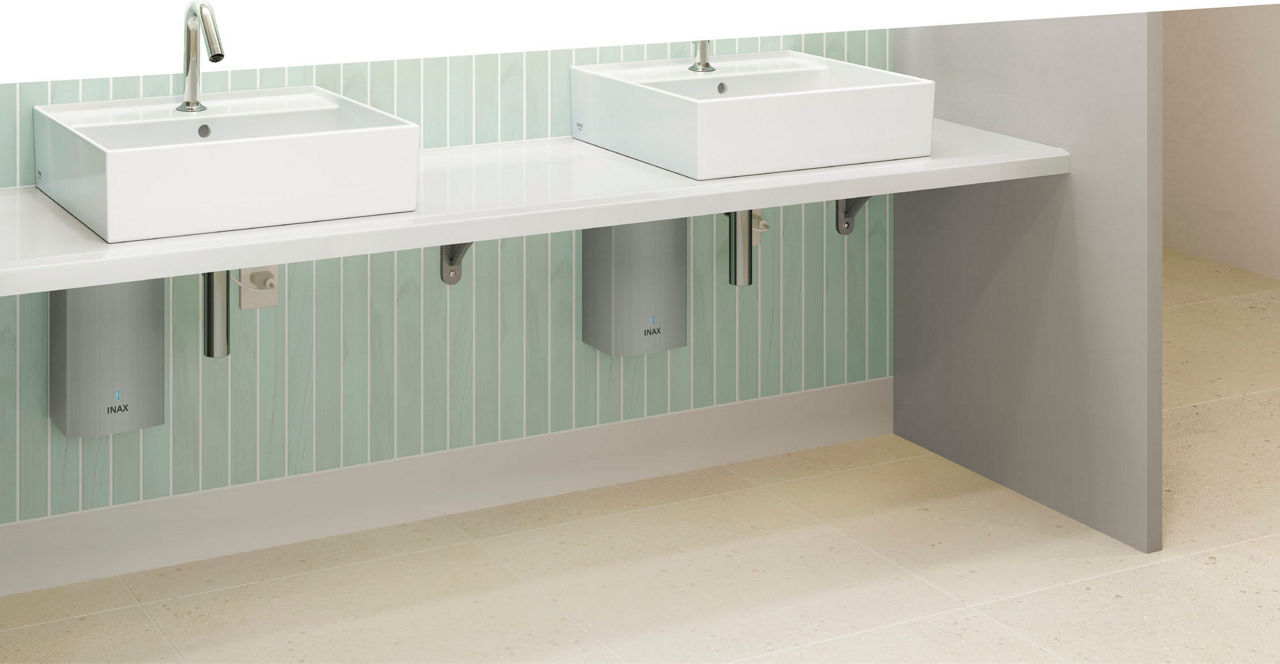 省エネと節水を両立したLIXILの加温自動水栓