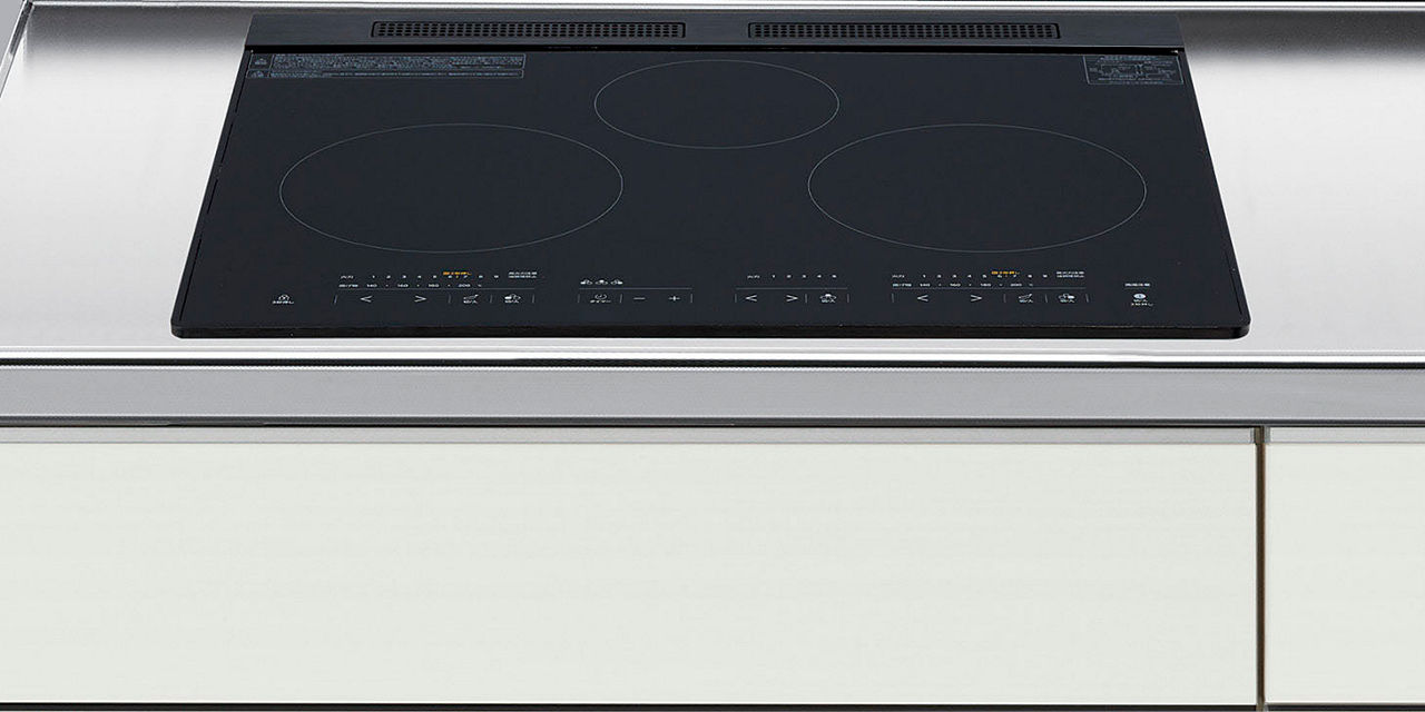 R93_3口フルIHタイプ_グリルレスタイプ