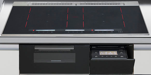 ﾊﾟﾅｿﾆｯｸ_3口エクスパンドIH・加熱エリア選択タイプ