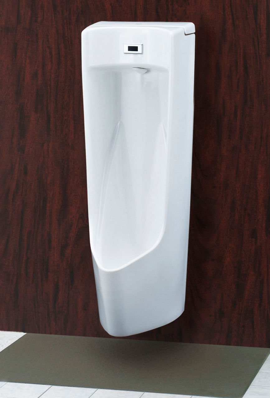 センサー一体形ストール小便器_パイパーキラミック