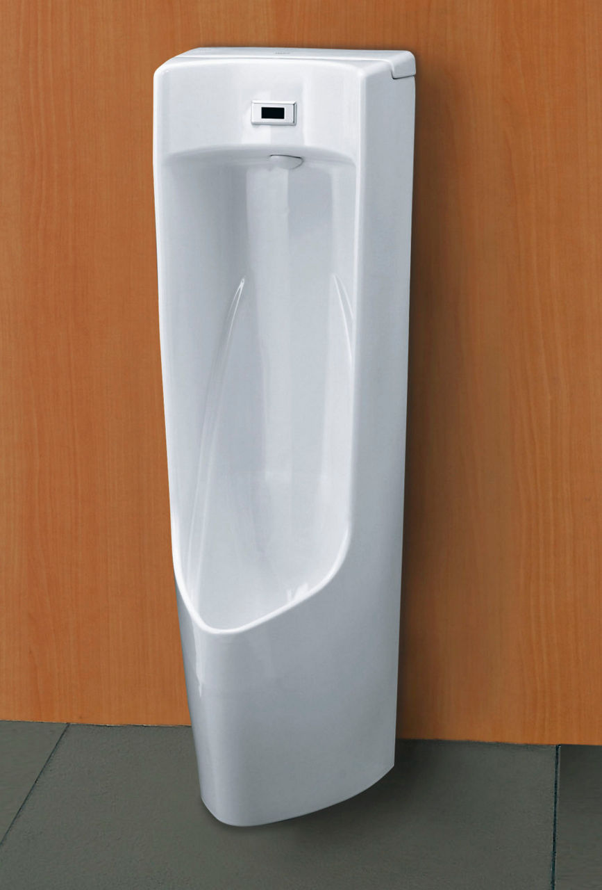 センサー一体形ストール小便器_パイパーキラミック