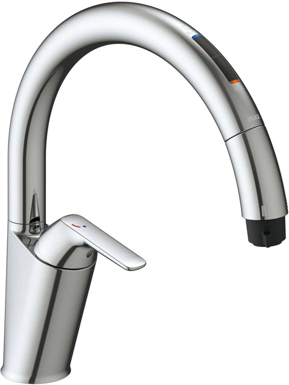 シンプルタイプ_キッチン用タッチレス水栓(浄水器ビルトイン形)