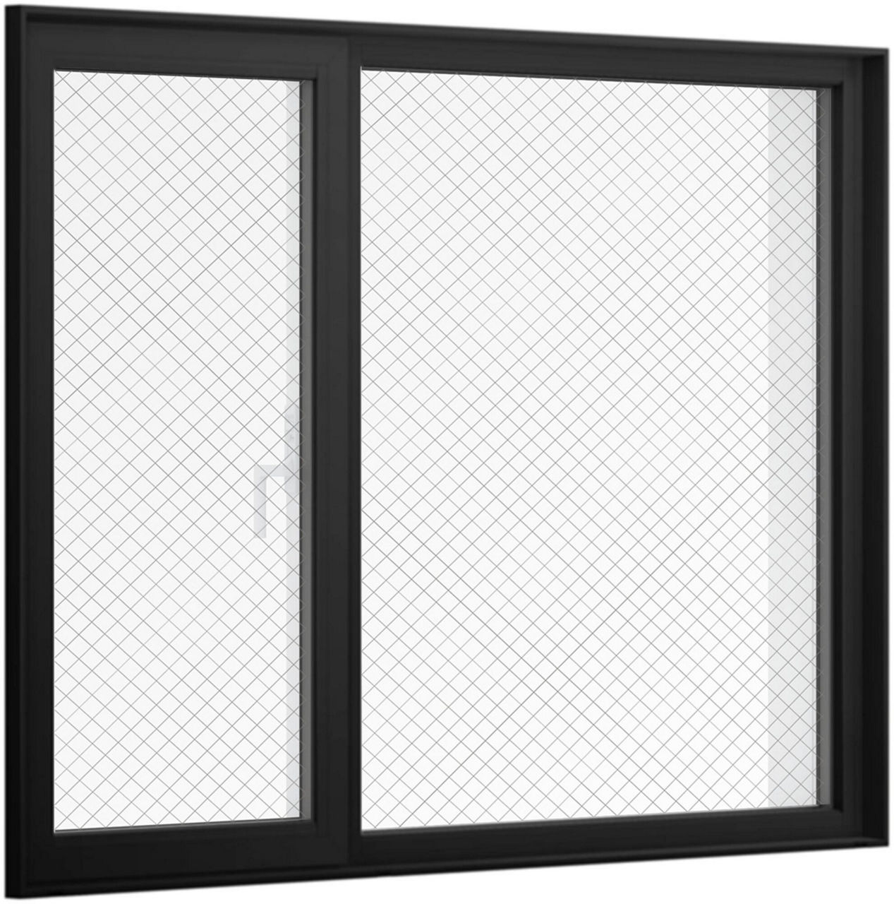 縦すべり出し窓(TF)_外観_ﾌﾞﾗｯｸ_16511