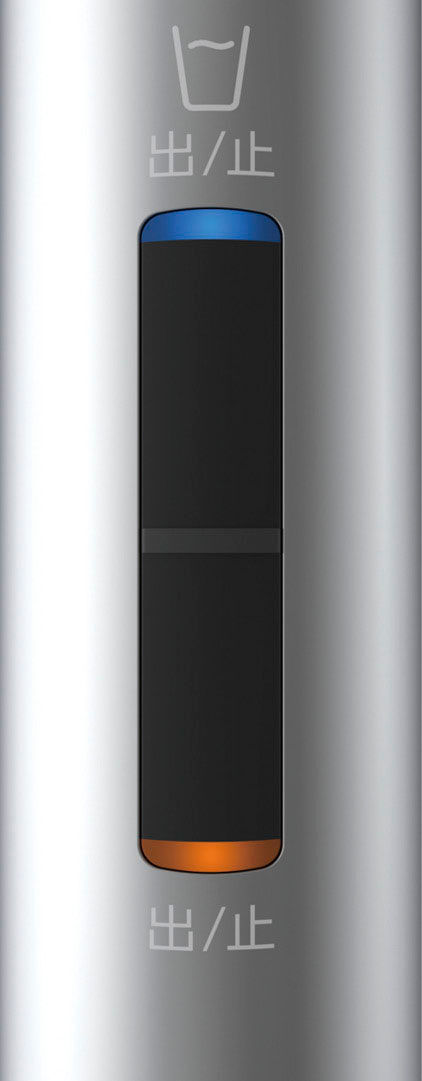 乾電池式シンプルタイプ_キッチン用タッチレス水栓(浄水器ビルトイン形)_浄水センサー・湯水センサー