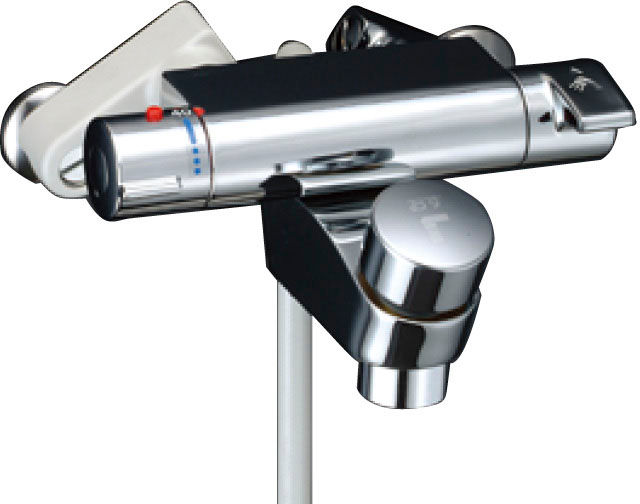 シャワーバス水栓_洗い場専用(壁付タイプ)_サーモスタット_ヴィラーゴ