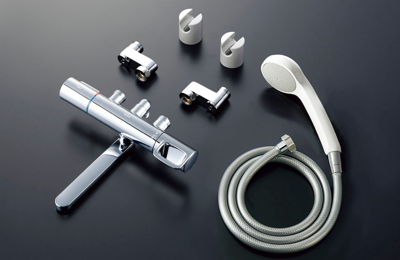 サーモスタット付シャワーバス水栓_エコフルシャワー_クロマーレS