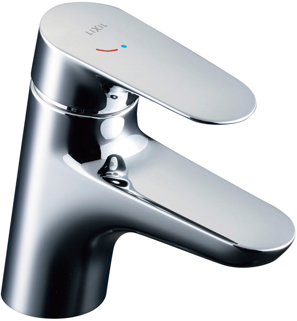 クロマーレS(エコハンドル)_シングルレバー混合水栓_排水栓なし