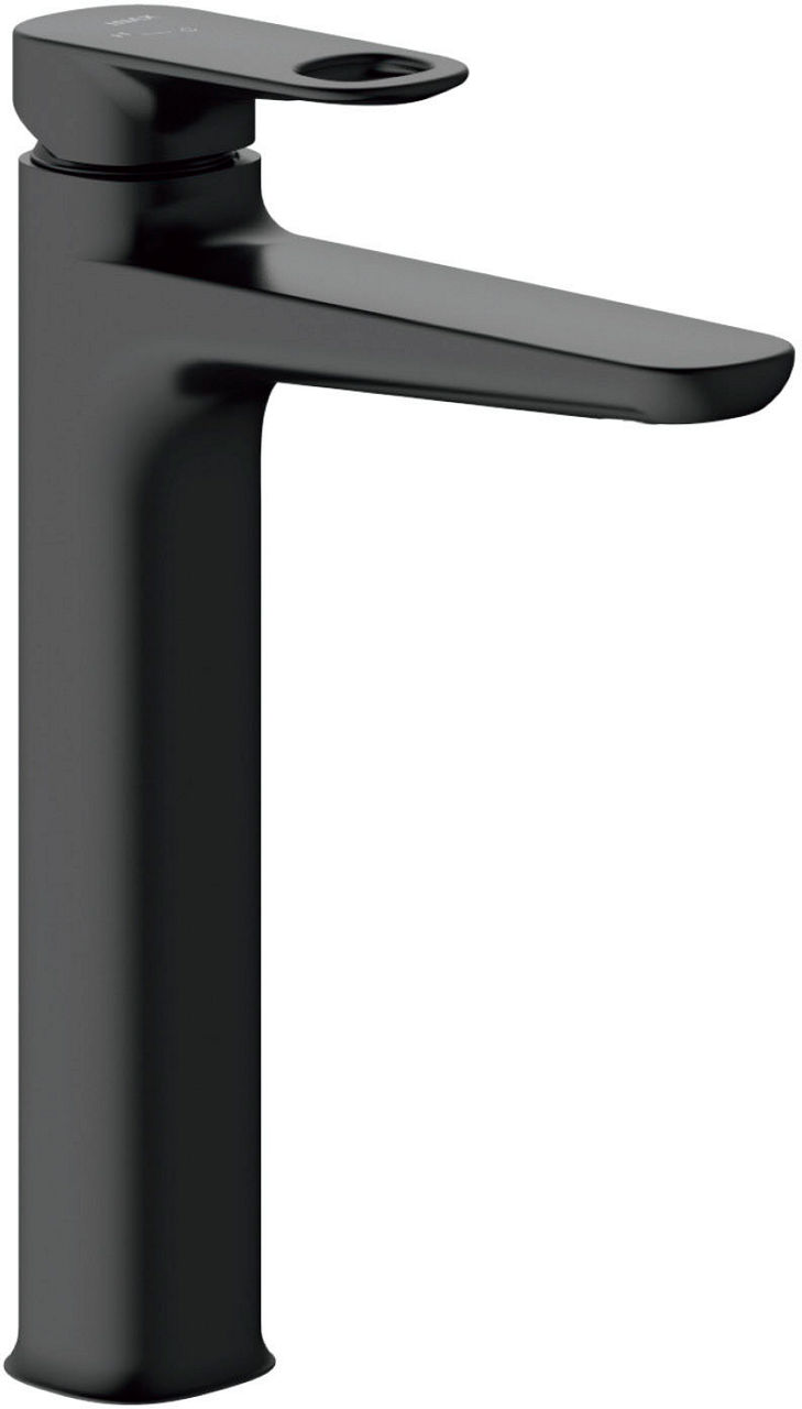 デュアラ(エコハンドル)_シングルレバー混合水栓(排水栓なし)ベッセル用ロングタイプ