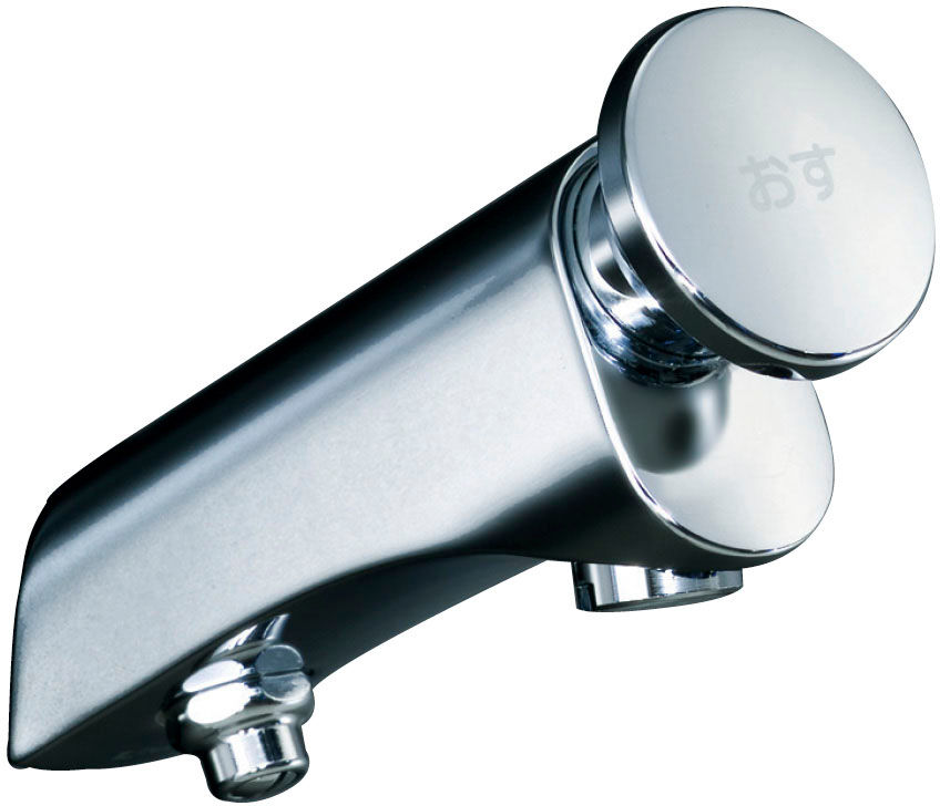 セルフストップ横水栓_壁付水栓