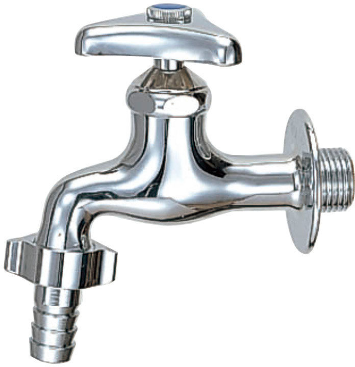 カップリング付横水栓