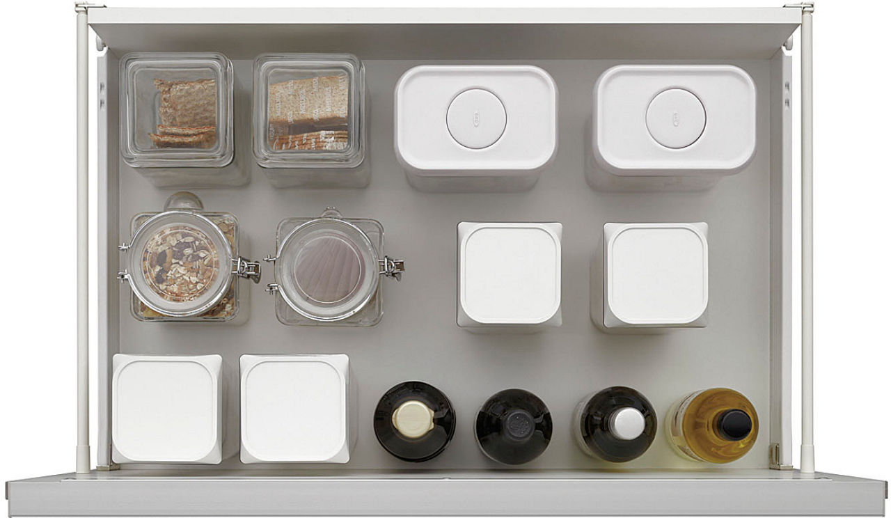 調理台用キャビネット_下段引出し