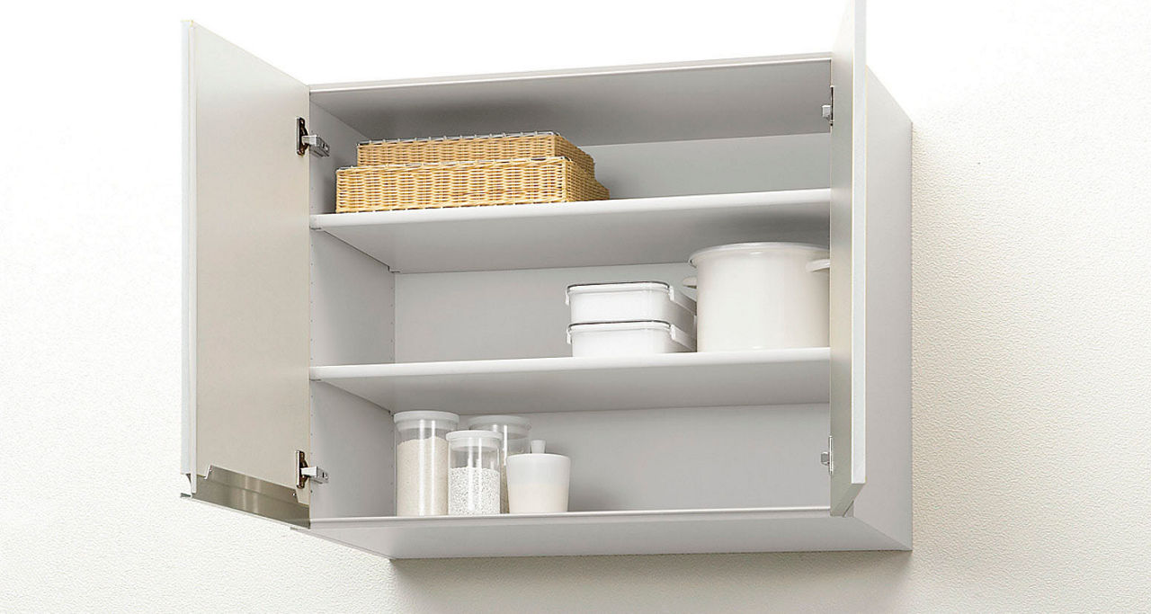 ウォールキャビネット_開き扉(取手付)