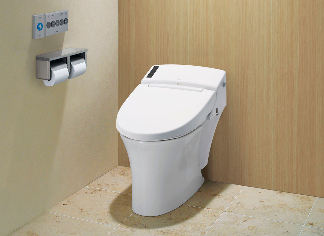 リフレッシュシャワートイレ_センサー大便器用_便器はそのまま、機能部を交換_After