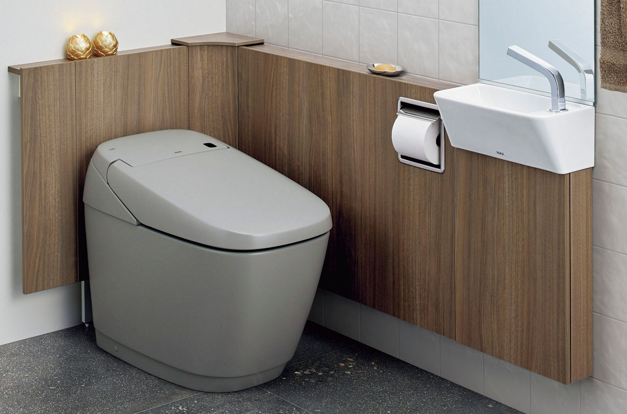 サティスリトイレ手洗器付