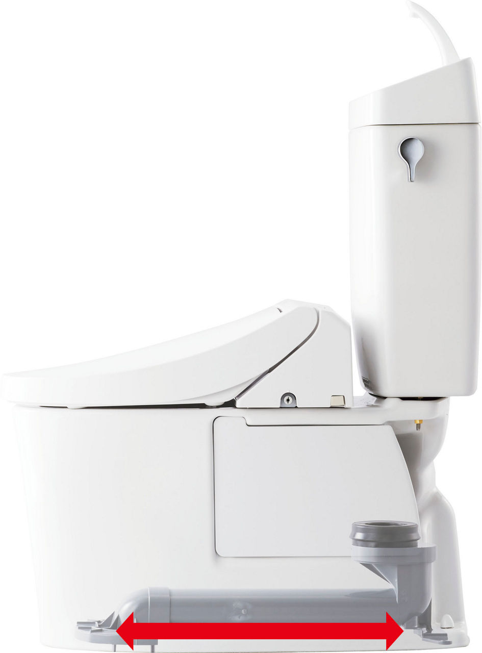 アメージュ便器_リトイレ_業界最大の排水芯対応範囲