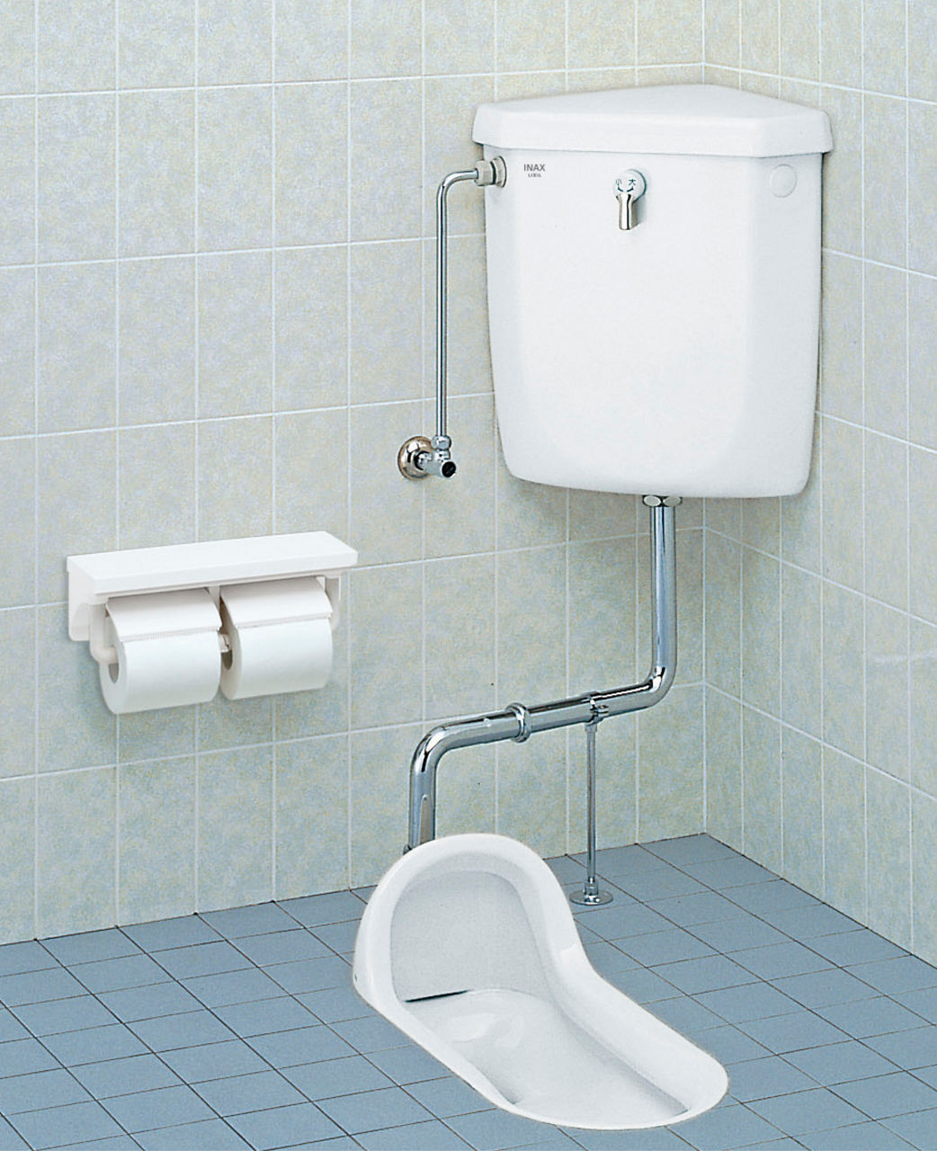 床上給水_和風便器(ロングタイプ・左給水)_手洗なしタイプ