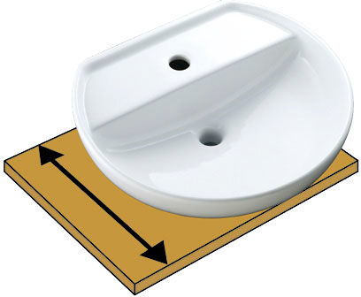 カウンター_奥行280用_間口900mm～_丸形