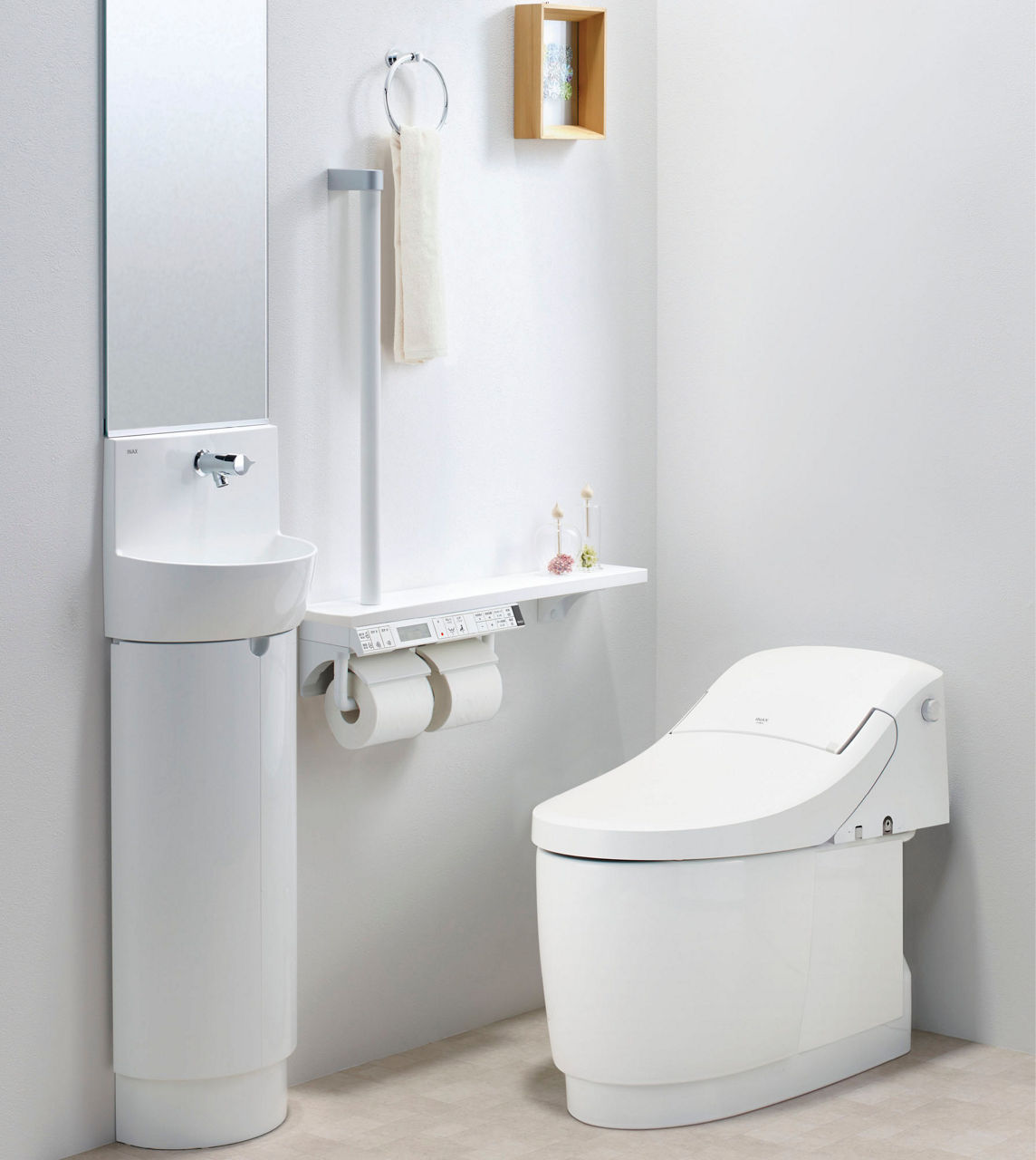 コンパクト手洗キャビネット