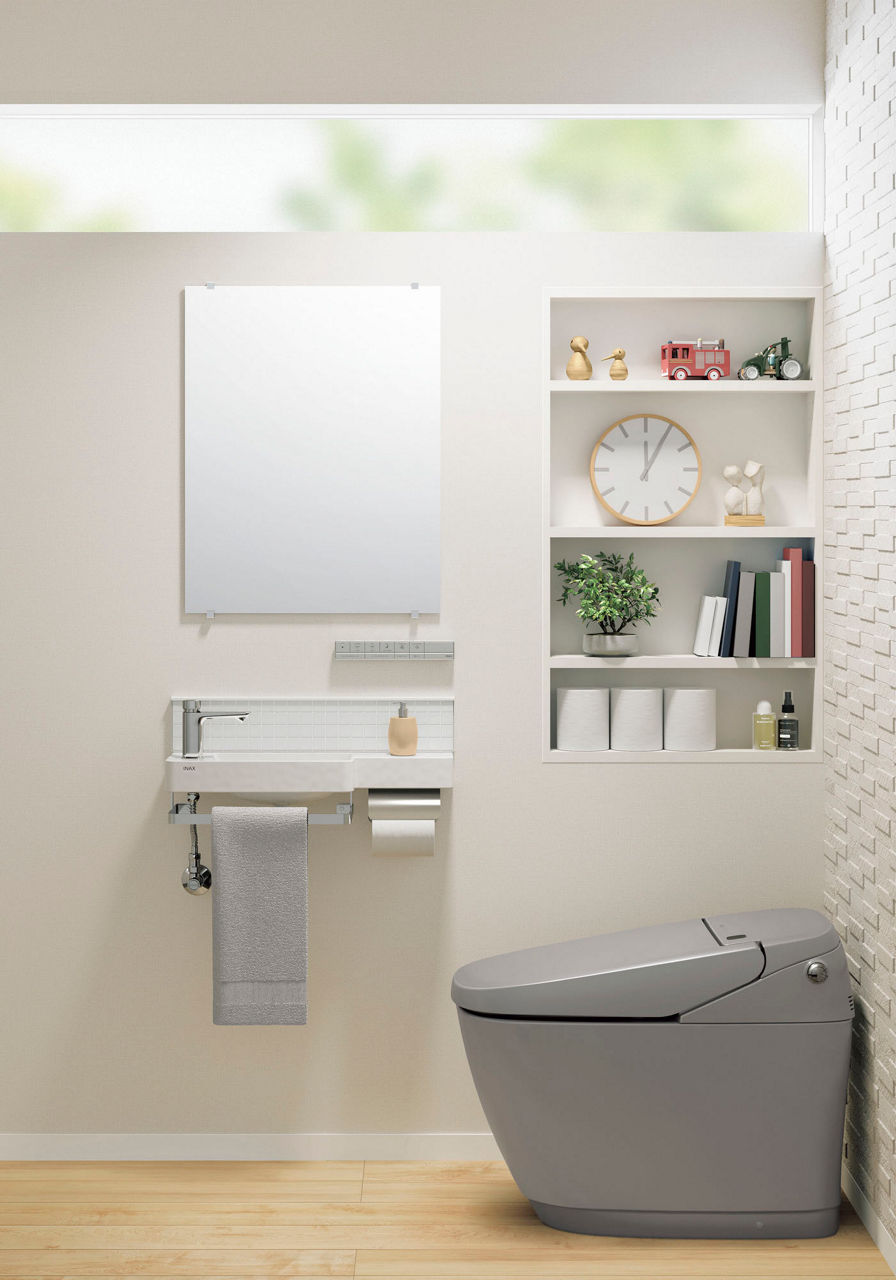 オールインワン手洗_間口780×1_690_サティスGタイプ_セットプラン