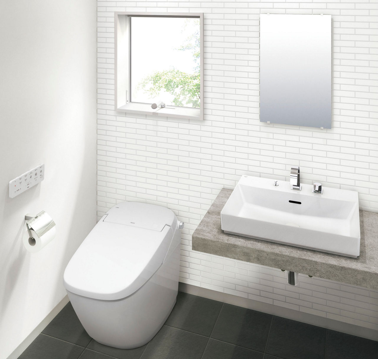 角形洗面器(ベッセル式)