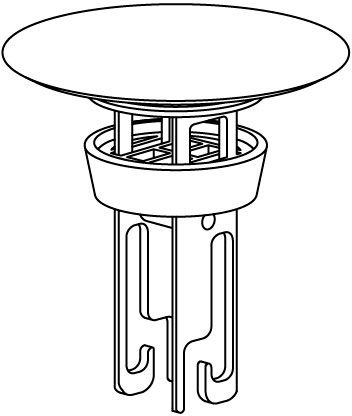 排水口カバー(25mm用)