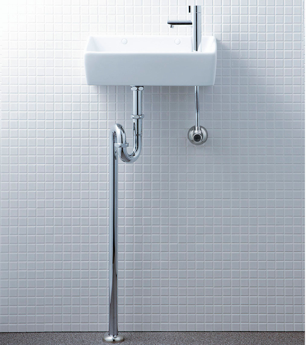 手洗タイプ(角形)_壁排水(Pトラップ)・床排水(Sトラップ)