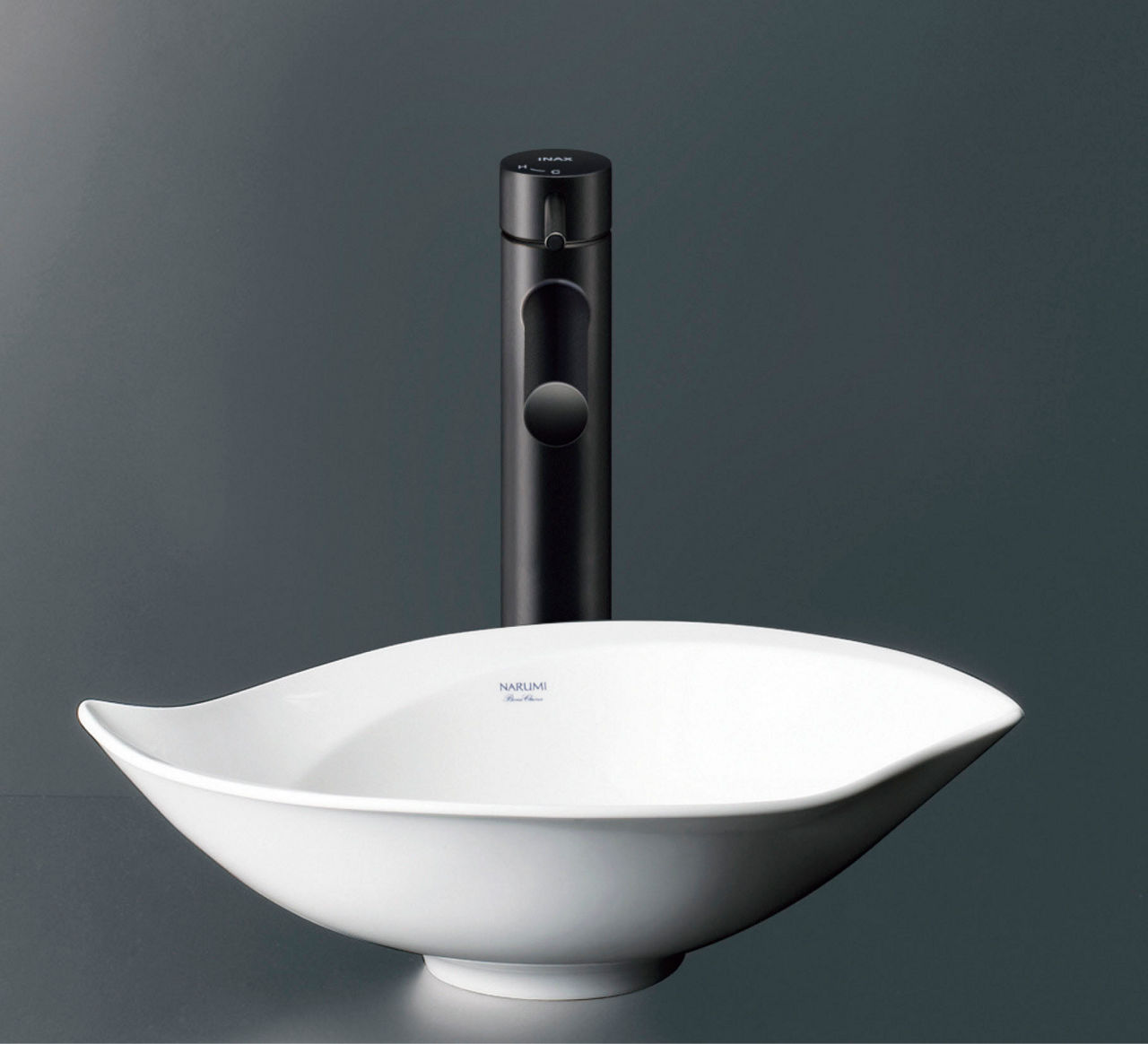 鳴海製陶STシリーズ_ベッセル式手洗器