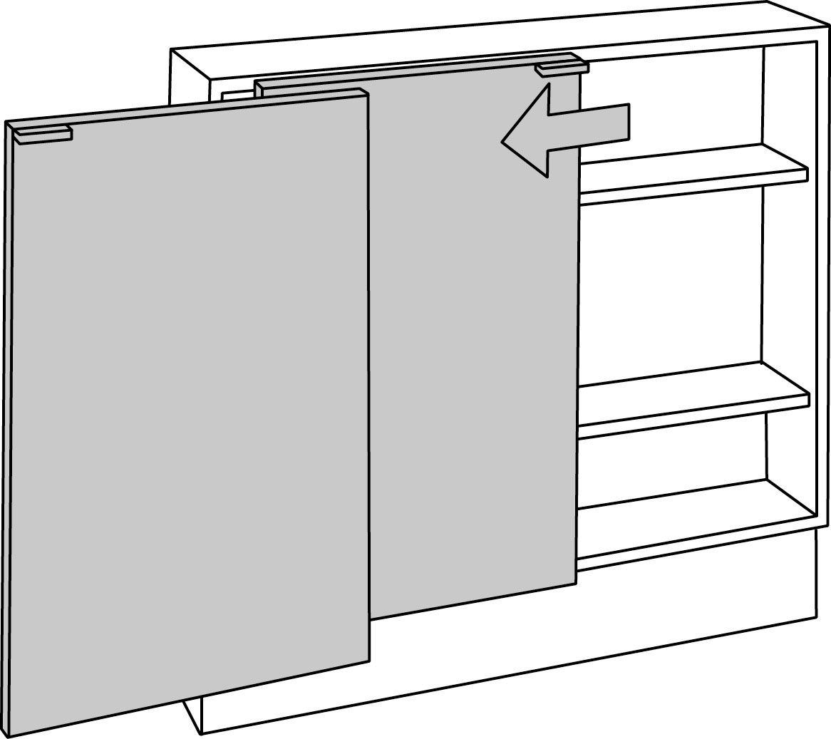 キャパシア_サイドベースキャビネット_フラット扉(720)