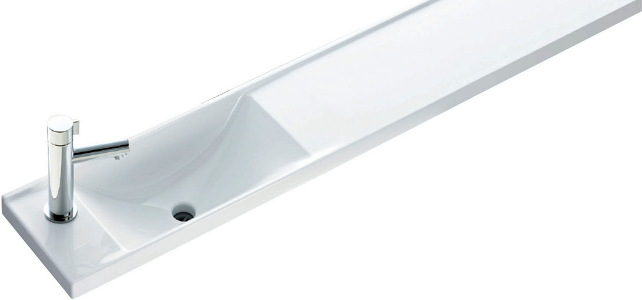 キャパシア_手洗器寸法_手洗器一体人大カウンター_カウンター奥行160