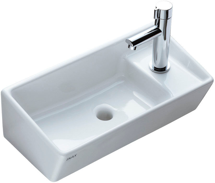 キャパシア_手洗器寸法_角形手洗器_カウンター奥行160